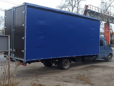 2008 ГАЗ ГАЗель (33023/330273) Фермер, синий, 1450000 рублей, вид 3