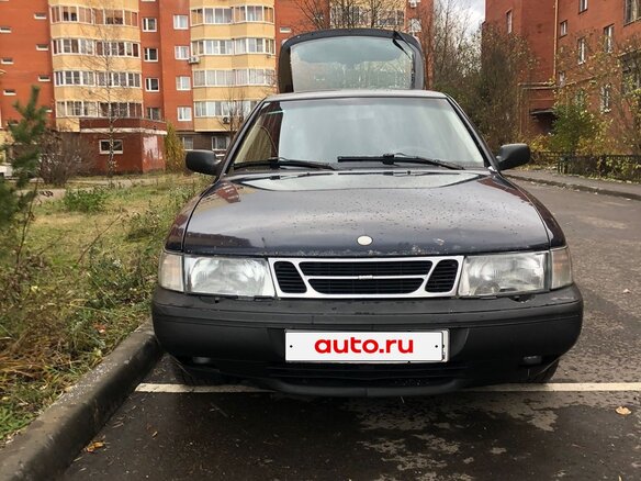 1996 Saab 900 II, синий, 235000 рублей - вид 3