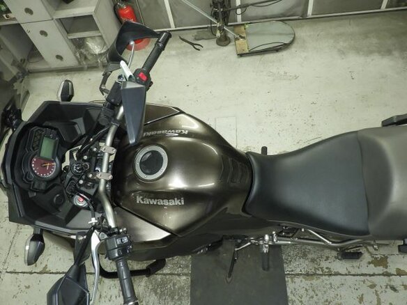 2013 Kawasaki Versys 1000, коричневый, 800000 рублей - вид 9