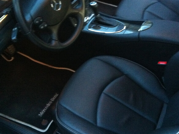 2008 Mercedes-Benz E-Класс 350 III (W211, S211) Рестайлинг, чёрный, 1190000 рублей - вид 8