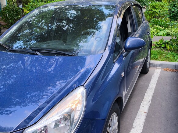 2013 Opel Corsa D Рестайлинг II, синий - вид 10