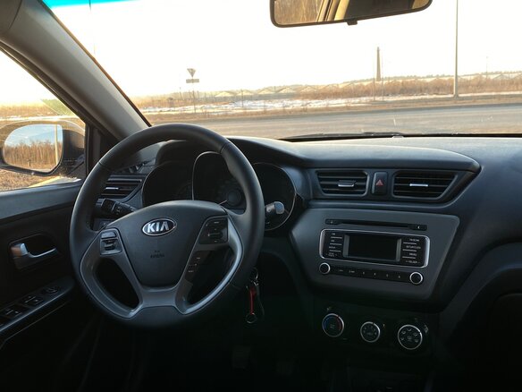 2015 Kia Rio III Рестайлинг, серый, 700000 рублей - вид 14