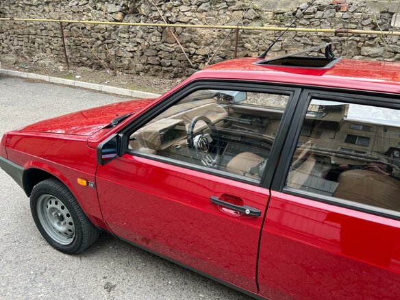 1991 Lada (ВАЗ) 2109, красный, 440000 рублей - вид 9