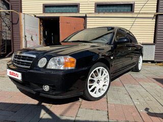 2004 Kia Magentis I Рестайлинг, чёрный, 340000 рублей, вид 3
