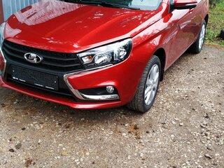2020 Lada (ВАЗ) Vesta I, красный, 1200000 рублей, вид 1