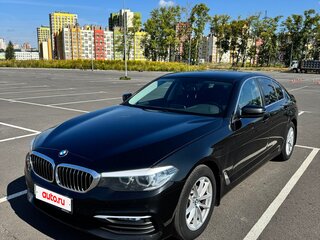 2019 BMW 5 серии 520d xDrive VII (G30/G31/G38), чёрный, 4500000 рублей, вид 1