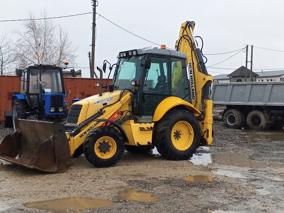 2007 New Holland B90B, жёлтый, 3990000 рублей - вид 2
