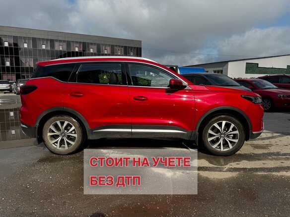 2022 Chery Tiggo 7 Pro I, красный, 2350000 рублей - вид 6