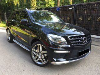 2014 Mercedes-Benz M-Класс AMG 63 AMG III (W166), чёрный, 2100000 рублей, вид 2
