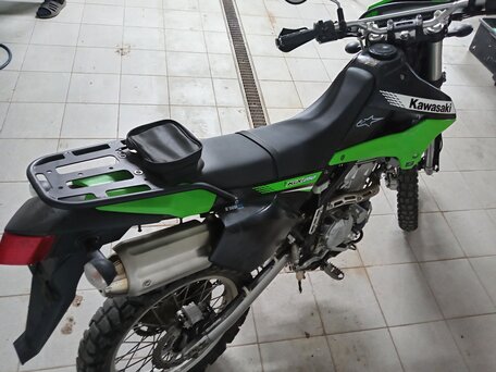 2012 Kawasaki KLX 250, зелёный, 380000 рублей, вид 5