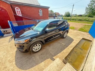 2020 Hyundai Tucson III Рестайлинг, чёрный, 2500000 рублей, вид 4