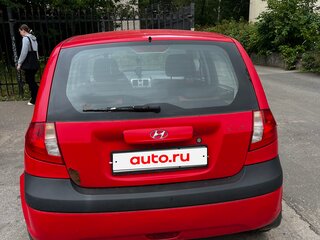 2005 Hyundai Getz I Рестайлинг, красный, 325000 рублей, вид 3