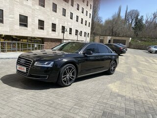 2014 Audi A8 Long III (D4) Рестайлинг, чёрный, 3181154 рублей, вид 1