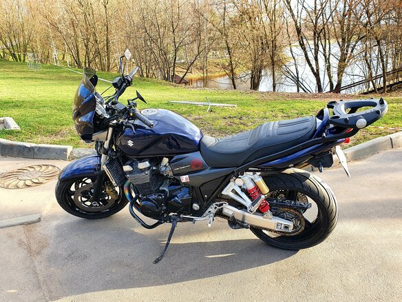 2007 Suzuki GSX 1400, синий - вид 7