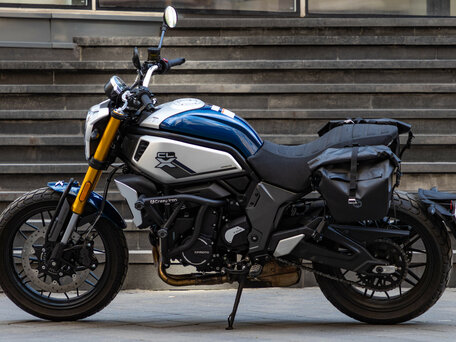 2022 CFMoto 700CL-X Heritage, синий, 599000 рублей, вид 1