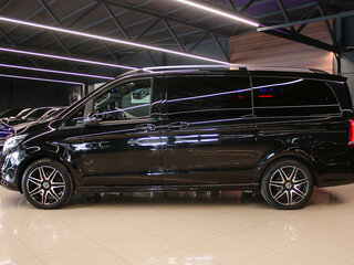2021 Mercedes-Benz V-Класс Long 220 d длинный III (W447) Рестайлинг, чёрный, 7300000 рублей, вид 2