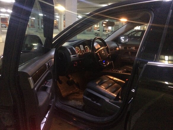 2006 Volkswagen Touareg I, чёрный - вид 17