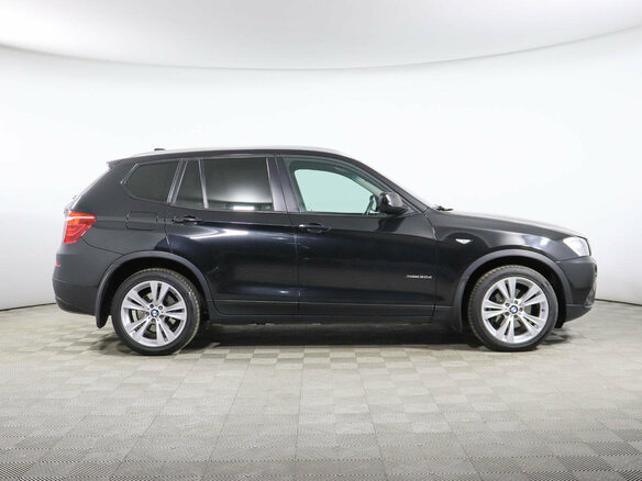 2013 BMW X3 30d xDrive II (F25), чёрный - вид 3