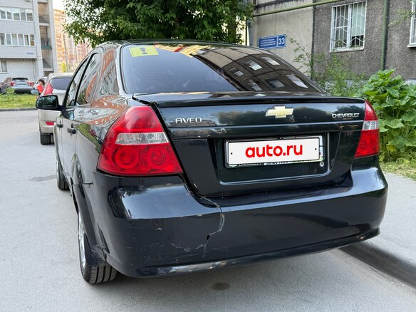 2011 Chevrolet Aveo I Рестайлинг, чёрный, 220000 рублей - вид 4