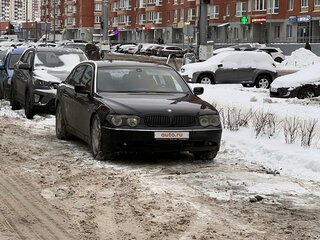2002 BMW 7 серии Long 745Li IV (E65/E66), чёрный, 790000 рублей, вид 3