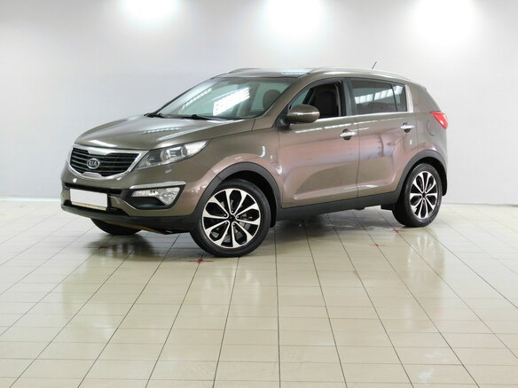 2010 Kia Sportage III, коричневый