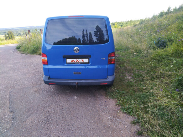 2009 Volkswagen Transporter T5, синий - вид 2