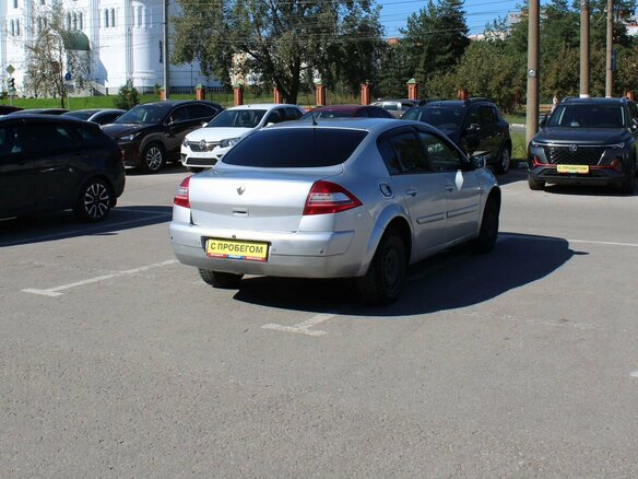 2008 Renault Megane II Рестайлинг, голубой - вид 1