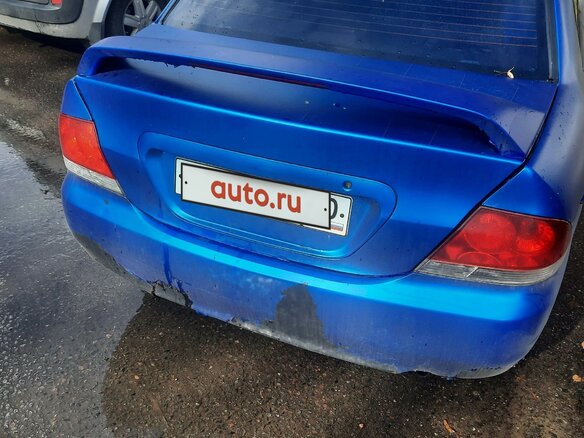 2004 Mitsubishi Lancer IX, синий, 295000 рублей - вид 1