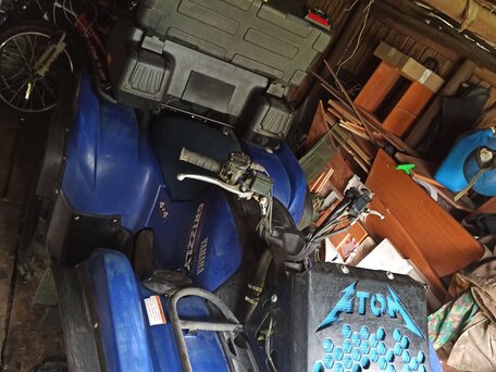 2008 Yamaha Grizzly 700, синий, 700000 рублей, вид 2