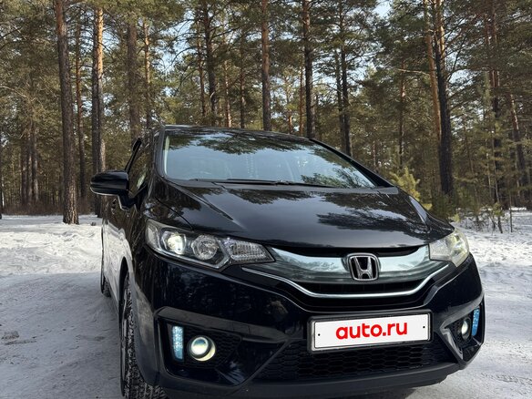2014 Honda Fit III, чёрный, 1100000 рублей