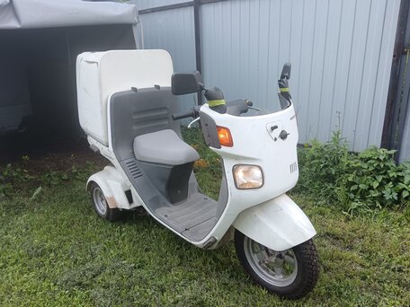 2012 Honda Gyro, белый, 110000 рублей, вид 1