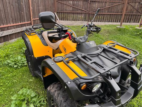 2016 Stels ATV-600YL Леопард, жёлтый, 469990 рублей, вид 4