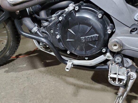 2007 BMW G 650 X, белый - вид 6