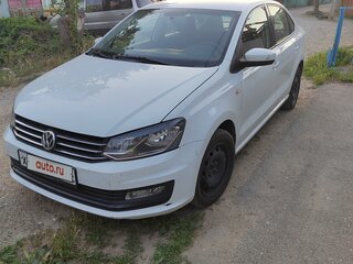 2019 Volkswagen Polo V Рестайлинг, белый, 1280000 рублей, вид 4