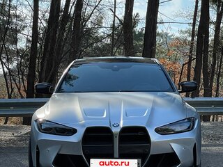 2021 BMW M4 Competition Package G82/G83, серебристый, 7390000 рублей, вид 2