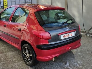 2006 Peugeot 206, красный, 449999 рублей, вид 4