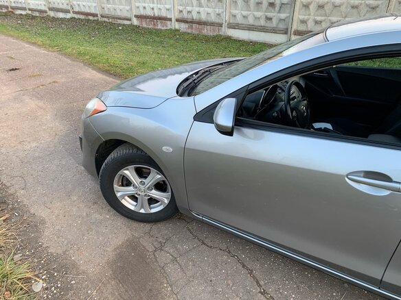2012 Mazda 3 II (BL) Рестайлинг, серебристый - вид 7