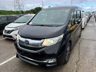 2015 Honda Stepwgn Spada V, чёрный, 1850000 рублей, вид 2