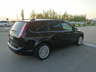 2009 Ford Focus II Рестайлинг, чёрный, 720000 рублей, вид 3