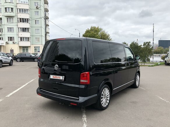 2011 Volkswagen Multivan T5 Рестайлинг, чёрный - вид 3