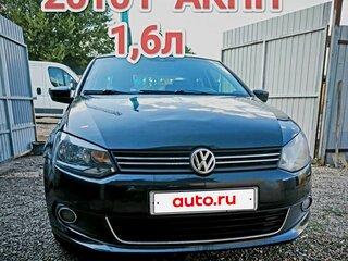 2010 Volkswagen Polo V, чёрный, 690000 рублей, вид 2