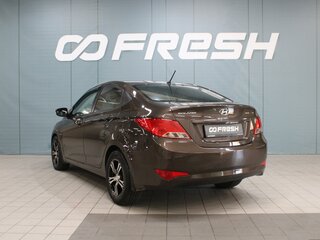 2016 Hyundai Solaris I Рестайлинг, коричневый, 1169000 рублей, вид 2
