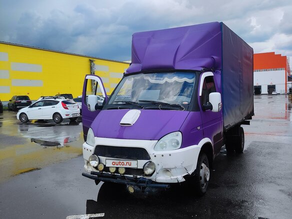 2005 ГАЗ ГАЗель (3302), фиолетовый, 600000 рублей - вид 11