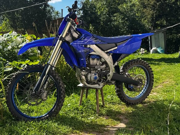 2022 Yamaha YZ250F, синий, 610000 рублей - вид 3