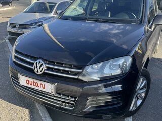 2010 Volkswagen Touareg II, чёрный, 1850000 рублей, вид 4