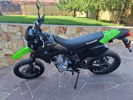 2021 Kawasaki KLX 250, зелёный, 510000 рублей, вид 2