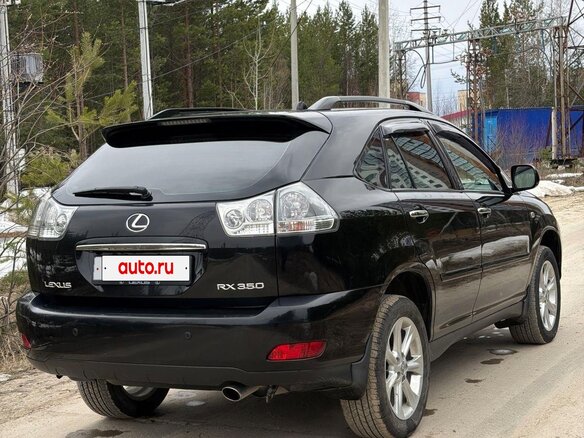 2008 Lexus RX 350 II Рестайлинг, чёрный, 1500000 рублей - вид 6