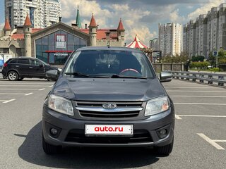 2017 Lada (ВАЗ) Granta I, серебристый, 420000 рублей, вид 2