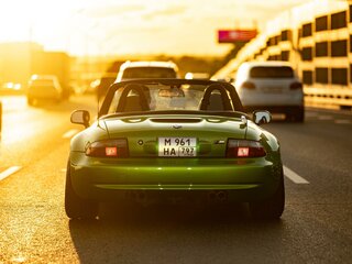 1999 BMW Z3 I, зелёный, 2000000 рублей, вид 4