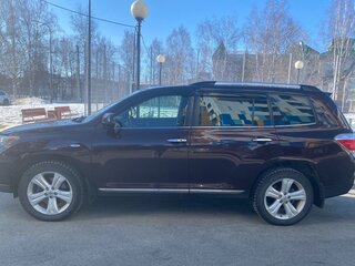 2011 Toyota Highlander II (XU40) Рестайлинг, фиолетовый, 2350000 рублей, вид 4